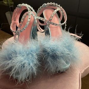 Sugar thrillz furry heels